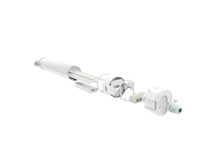 Co to jest obudowa lampy LED Tri-proof?