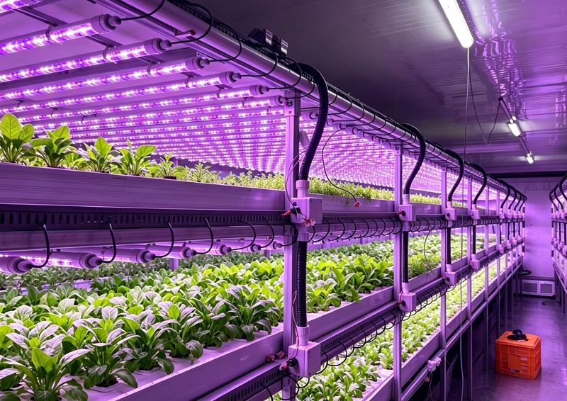 Zastosowania obudowy JE IP65 LED T8 w fabrykach