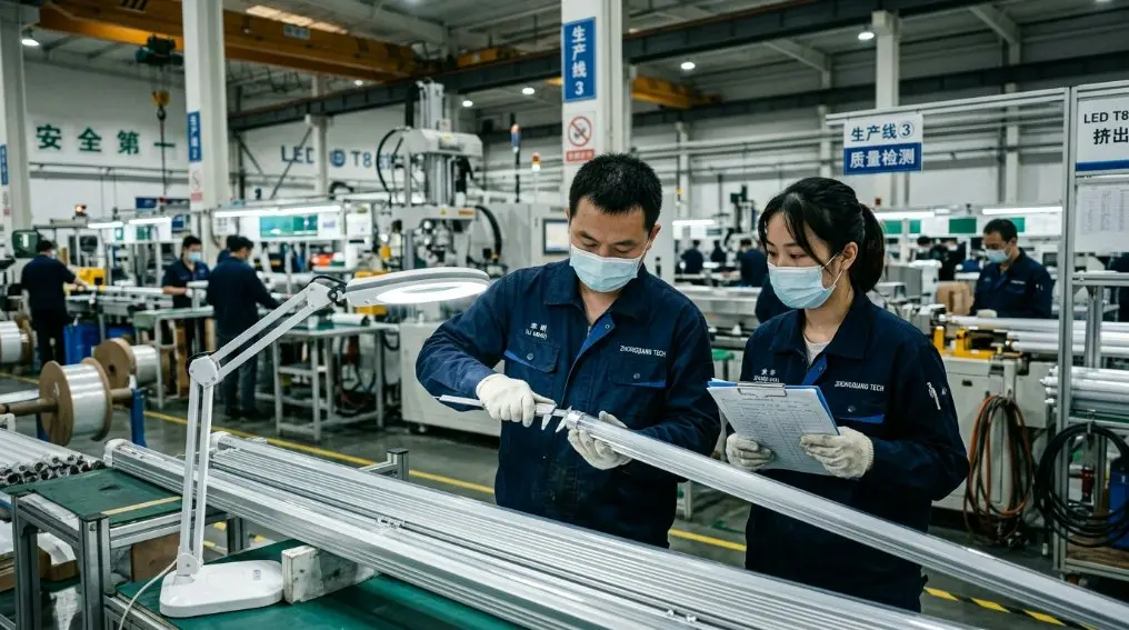2026 Chińska fabryka lamp LED T8: najwyższej jakości obudowy komputerów PC i podstawy aluminiowe dla globalnych producentów OEM